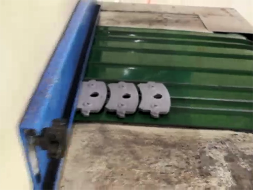 汽车钢背涂胶一体线